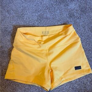 Fleo Women's daffodil yellow shorts SO CUTE